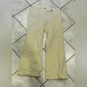 Tommy Hilfiger Brushed Khaki Cuffed Pant Size 8